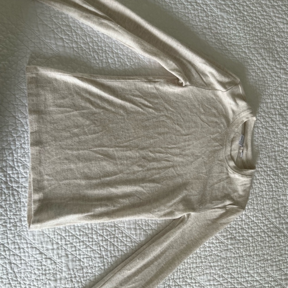 TNA Cream Crew Neck Tee